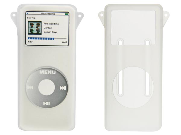 SILIKONIKUORI iPOD NANO -LAITTEELLE - Puhelin, GPS ja tabletti telineet - PCMP8 - 1