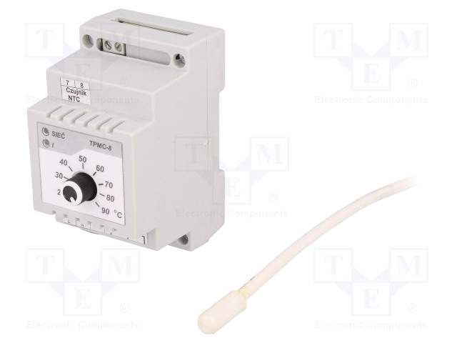 AUTOMATION MODULE: REGULATOR - NTC 47KOHM - TEMPERATURE - 20÷90°C - Säädinmoduulit - TP-TPMC-8 - 1