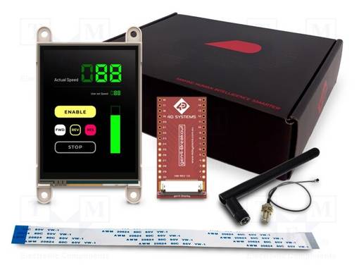 TFT NÄYTTÖ - 2,8" - 240X320 - 8MBRAM,16MBFLASH - 300CD/M2 - UC: ESP32 - Älykkäät näytöt - GEN4-ESP32-28 - 1