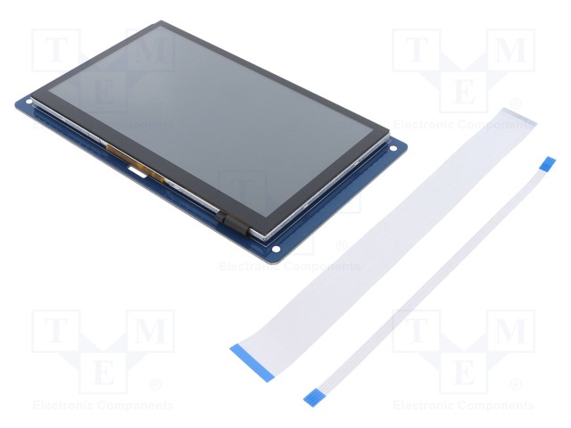 TFT NÄYTTÖ - 7" - 800X480 - VALAISTUS: LED - 185,06X109,98MM - FPC - TFT-näytöt - WSH-14658 - 1