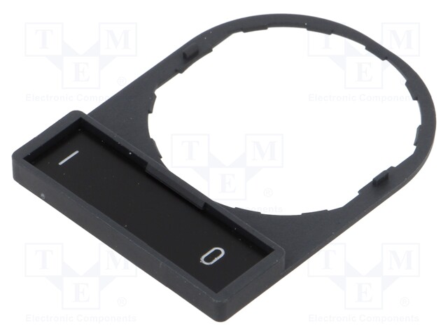 TIEDOTUSETIKETTI - HARMONY XB4 - Taulukytkimien lisävarusteet - ZBY2178 - 1