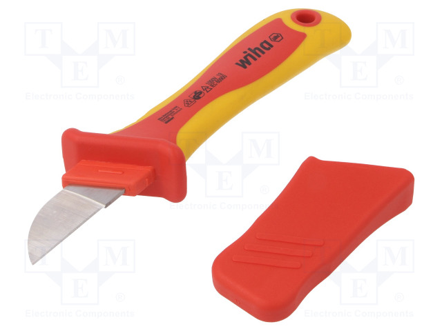 VEITSI - YKSINKERTAINEN - SÄHKÖASENTAJILLE - 200MM - 1KVAC - Sakset ja puukot - WIHA.38798 - 1