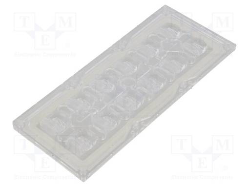 LED-LINSSI - SUORAKULMA- PLEXIGLASS PMMA - KIINNITYS: RUUVI - Linssit LEDeille - CS15158 - 1