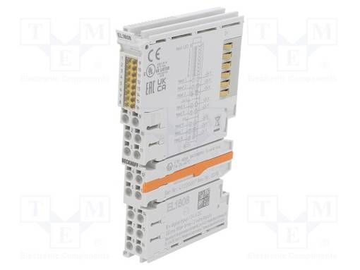 DIGITAALINEN TULO - 24VDC - IP20 - ETHERCAT - IN: 8 - -25÷60°C - Teollisuusverkot - EL1808 - 1