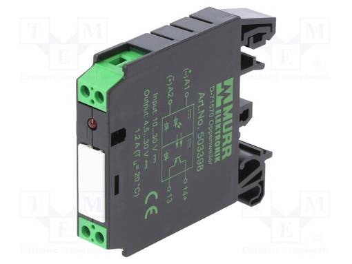PUOLIJOHDERELE - 10÷30VDC - 1,2A - TRANSISTORILÄHTÖ - Elektromagneettiset relesarjat - MURR-503398 - 1