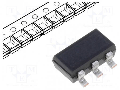 SCHOTTKY TASASUUNTAUSDIODI - SC74,SOT457 - SMD - 40V - 30MA - Diodit - RB731UFHT108 - 1
