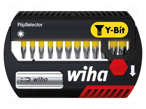 TYÖKALUSETTI: RUUVAUSKÄRJET - MUOVIKASETTI - TORX® - VARSI: C6,3MM - Ruuvauskärjet - WIHA.41828 - 1