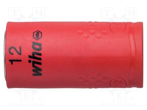 HYLSY - 6-KULMA,ERISTETTY,HYLSY-HEX 12MM - 3/8" - Hylsyavaimet - WIHA.43068 - 1