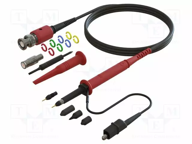 MITTAPÄÄ: OSKILLOSKOOPPIA VARTEN - PASSIIVI - 300MHZ - 100: 1 - 2KV - Oskilloskooppien mittapäät - CT4568 - 1
