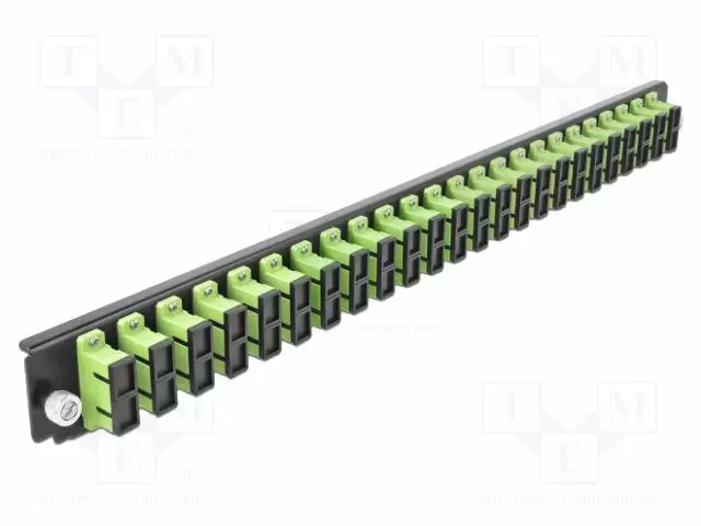 PATCH-VALOKUITUPANEELI - SC DUPLEX - DUPLEX,RACK - MUSTA - RACK 19" - Tietokonetarvikkeet - muut - DELOCK-43368 - 1