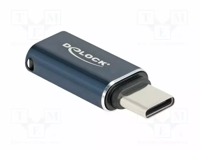 ADAPTERI - USB 2.0 - APPLE LIGHTNING RASIA,USB C PISTOKE - USB kaapelit ja adapterit - DELOCK-60688 - 1