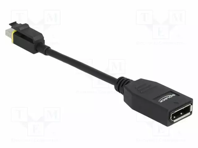 ADAPTERI - DISPLAYPORT-PISTORASIA,MINI DISPLAYPORT-PISTOKE - HDMI, DVI, DisplayPort johdot - DELOCK-65978 - 1