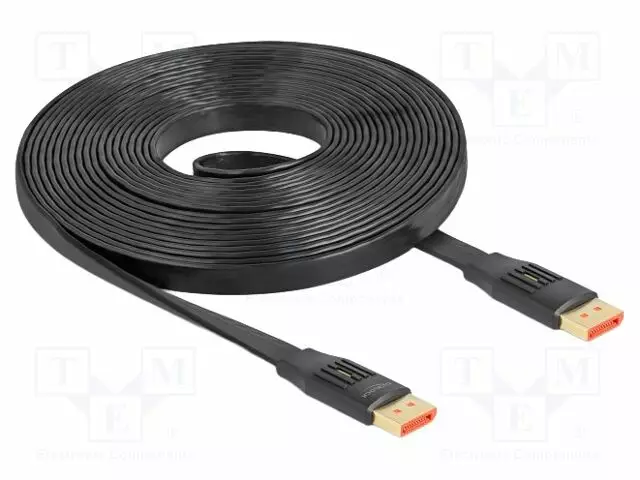 KAAPELI - DISPLAYPORT-PISTOKE,MOLEMMIN PUOLIN - DISPLAYPORT 1.4 - HDMI, DVI, DisplayPort johdot - DELOCK-81008 - 1