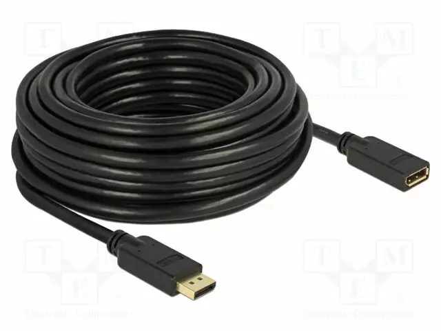 KAAPELI - DISPLAYPORT-PISTORASIA,DISPLAYPORT-PISTOKE - PIT: - HDMI, DVI, DisplayPort johdot - DELOCK-84908 - 1