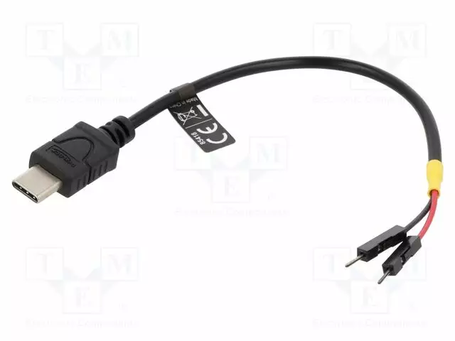 KAAPELI - USB C PISTOKE,1PIN KOUKKULIITIN X2 - 0,1M - MUSTA - 22AWG - USB kaapelit ja adapterit - DELOCK-85418 - 1