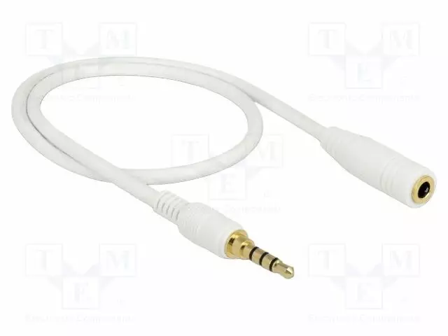 KAAPELI - JACK 3,5MM 3PIN PISTORASIA,JACK 3,5MM 4PIN PISTOKE - Muut audio-videokaapelit - DELOCK-85628 - 1