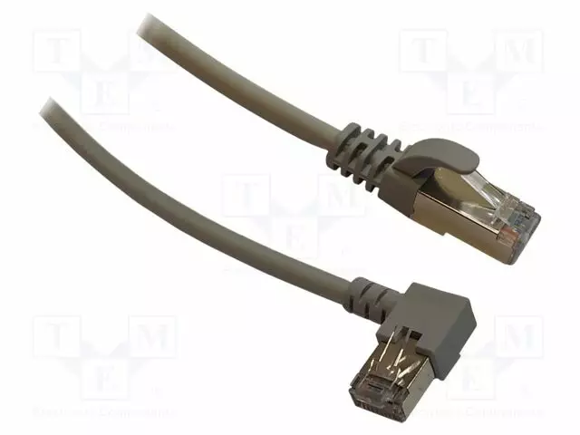 PATCH KAAPELI - F/UTP - CAT 6 - RJ45-PISTOKE,RJ45 OIKEA KULMALIITIN - RJ45 Ethernet kaapelit - MCI-100708 - 1