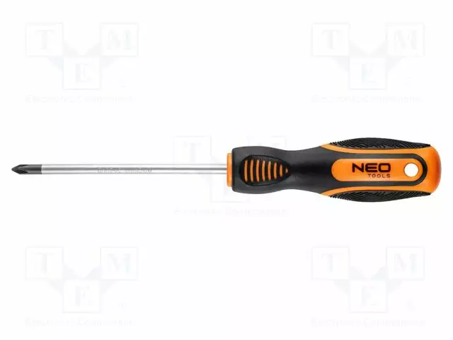 SCREWDRIVER: STANDARD - PHILLIPS - PH1 - 100MM - Ruuvimeisselit ja sarjat - NEO-04-178 - 1