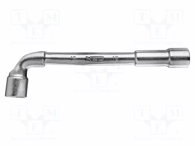 WRENCH: SOCKET SPANNER - L-TYPE - HEX 13MM - CHROM-VANADIUM STEEL - Hylsyavaimet - NEO-09-208 - 1