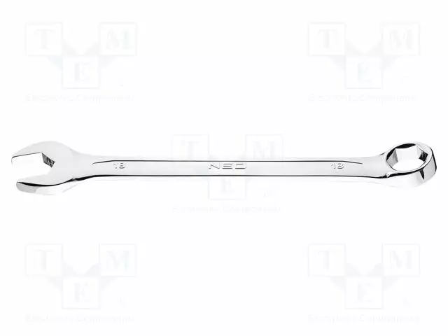 WRENCH: COMBINATION SPANNER - 6-ANGLES,DOUBLE-SIDED - 18MM - Vääntötyökalut ja kiintolenkit - NEO-09-418 - 1