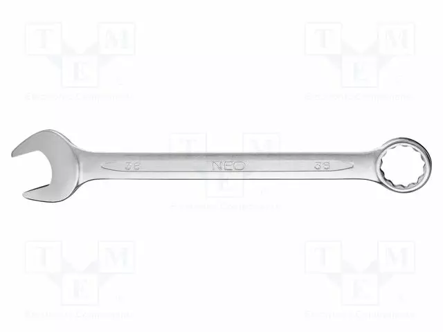 WRENCH: COMBINATION SPANNER - DOUBLE-SIDED - 38MM - L: 430MM - Vääntötyökalut ja kiintolenkit - NEO-09-738 - 1