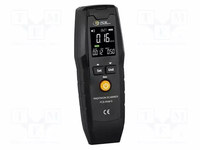 MITTARI: SÄTEILY - LCD 1,7" - 0,01÷9999 USV/H - 160X55X33MM - Muut erikoismittalaitteet - PCE-RAM8 - 1