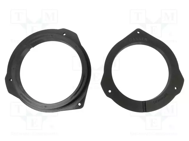 ETÄISYYS - 165MM - MERCEDES - MERCEDES GLK-CLASS - 2KPL - PETG - Kaiuttimen soviterenkaat - PETG.DPMERC08 - 1