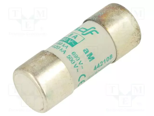 8A - 690VAC - AM - 22X58MM - Sulakkeet 22x58 mm - 442108 - 1