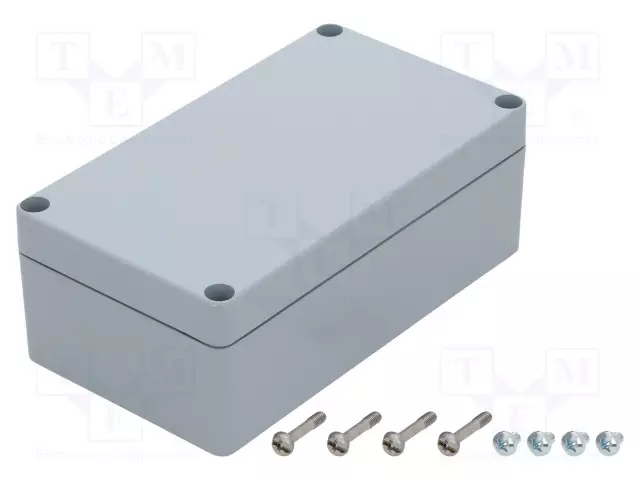 ASENNUSKOTELO - X: 125MM - Y: 222MM - Z: 81MM - ALN - ALUMIINI - Yleiskäyttöiset kotelot - ALN122208 - 1