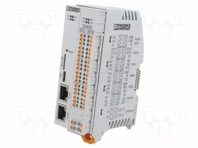AUTOMATION MODULE: AC CHARGING CONTROLLER - CHARX - IP20 - 8GBEMMC - PLC ajurit - 1139018 - 1