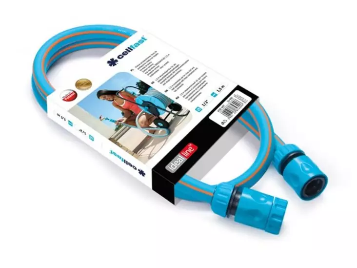 CELLFAST - GARDEN HOSE CONNECTOR SET - 1/2" - 1.5 m - Puutarhaletkut, liittimet ja kastelu - CF55-998 - 1