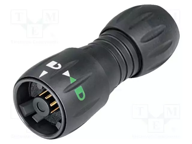 LIITIN: PYÖREÄT - 175V - 2A - PIN: 8 - PISTOKE - UROS - JUOTETTAVA - IP67 - Binder-liittimet - 99-0771-002-08 - 1