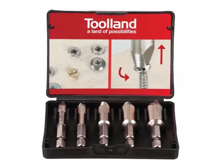 DAMAGE SCREW REMOVER BIT SET - 5 pcs - Erikoiskäsityökalut - TL78008 - 1