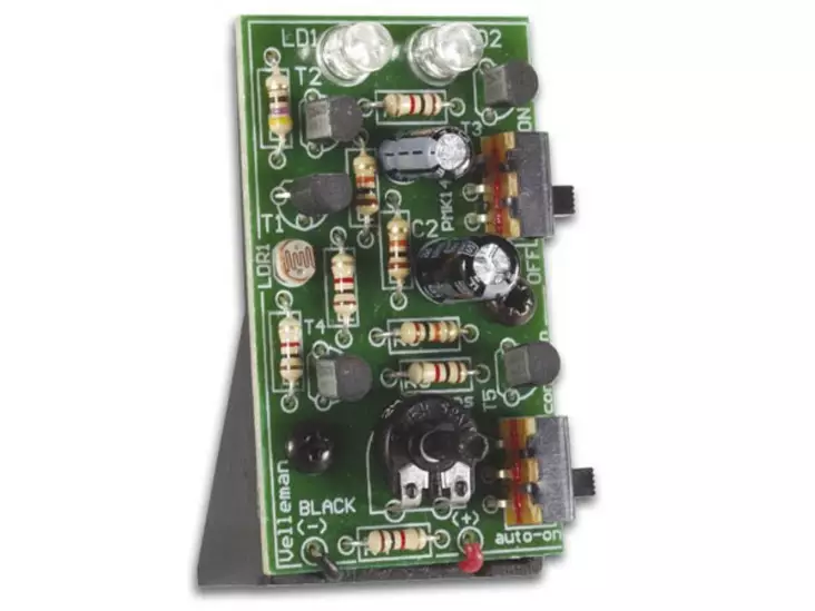 DUAL SUPER BRIGHT FLASHING RED LIGHTS - Whadda valo-ohjaimet - WSL148 - 1