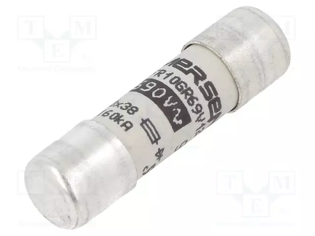 12,5A - 690VAC - GR - 10X38MM - Sulakkeet 10,3x38mm - C1014578 - 1