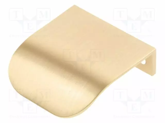 HOLDER - ZNAL - BRUSHED GOLD - H: 13.5MM - L: 44MM - W: 46MM - FIORD - Koteloiden lisätarvikkeet - GTV-UZ-FIORD-32-18 - 1