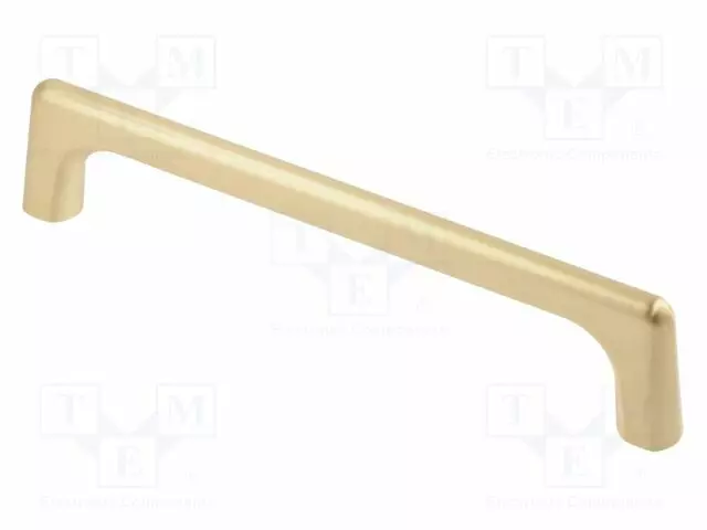 HOLDER - ZNAL - BRUSHED GOLD - H: 30MM - L: 171MM - W: 11MM - OCTAVIO - Koteloiden lisätarvikkeet - GTV-UZ-OCO-160-18 - 1