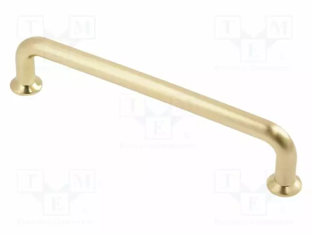 HOLDER - ZNAL - BRUSHED GOLD - H: 30MM - L: 336MM - W: 15MM - NORD - HANDLE - Koteloiden lisätarvikkeet - GTV-UZ-NORD-320-18 - 1