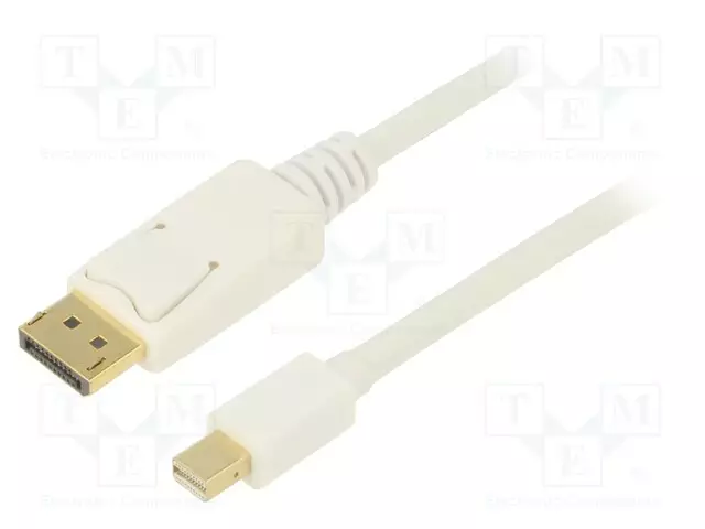 KAAPELI - DISPLAYPORT-PISTOKE,MINI DISPLAYPORT-PISTOKE - PVC - HDMI, DVI, DisplayPort johdot - CG681-1.8 - 1