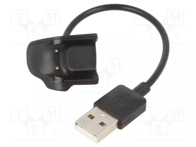 KAAPELI: ÄLYKELLON LATAAMISEEN - SAMSUNG - 0,15M - 1A - MUSTA - USB kaapelit ja adapterit - AK-SW-08 - 1