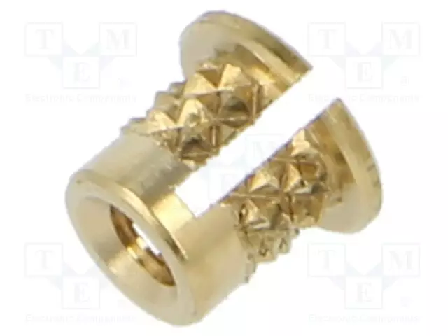 KIERREINSERTTI - MESSINKI - M2,5 - BN 1048 - PIT: 4,8MM - Kierreinsertit - B2.5BN1048 - 1