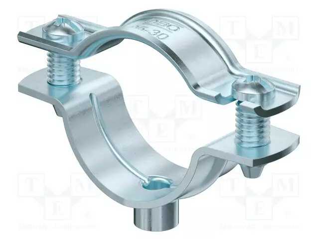 KIINNITYSPANTA - TERÄS - PINNOITE: SINKKI - ASG 732 - TEOLLISUUS- - Metalliset nippusiteet ja kiinnityspanna - OBO-1362428 - 1