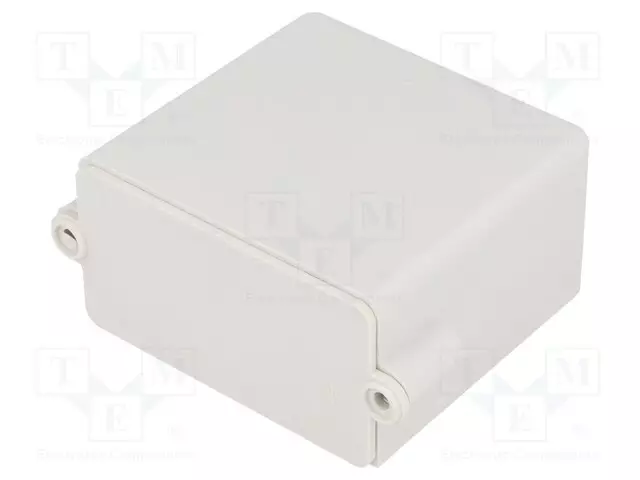 KOTELO: HÄLYTYKSEEN - X: 55MM - Y: 56MM - Z: 30MM - ABS - HARMA - PANEELI - Hälytyslaitteiden ja antureiden kotelot - ABS-18 - 1