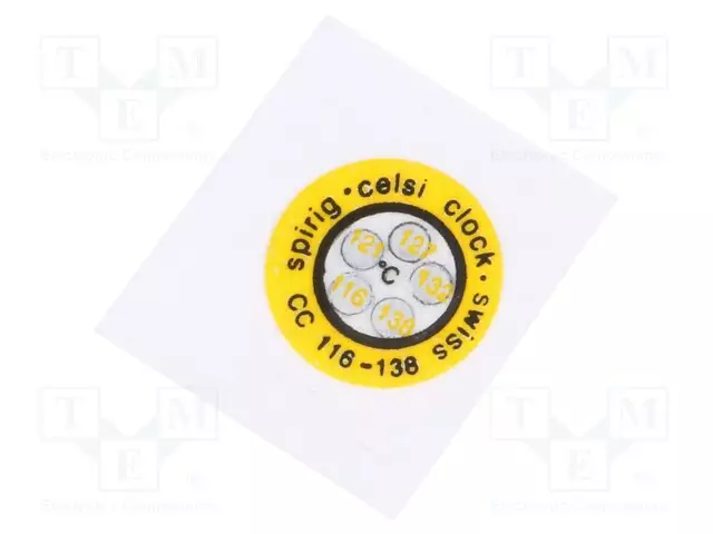 LÄMPÖTILAOSOITIN - 116°C,121°C,127°C,132°C,138°C - °C - Ø14MM - Lämpötilaosoittimet - CC-116138 - 1