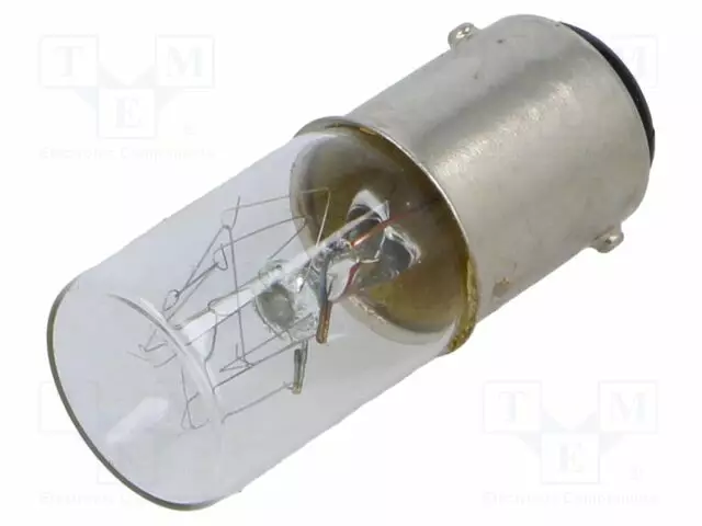 LAMPPU: BAJONETTI - BA15D - LÄMMIN VALKOINEN - 230VAC - 5W - Merkkivalot ja pienoislamput - WER-95584038 - 1