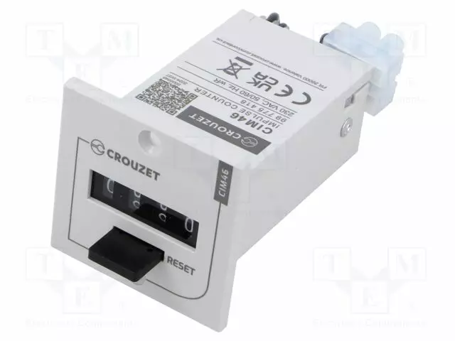 LASKURI: SÄHKÖMEKAANINEN - MEKAANINEN ILMAISIN - IMPULSSIT - 99999 - Digitaaliset ja mekaaniset laskurit - CROUZET-99775418 - 1