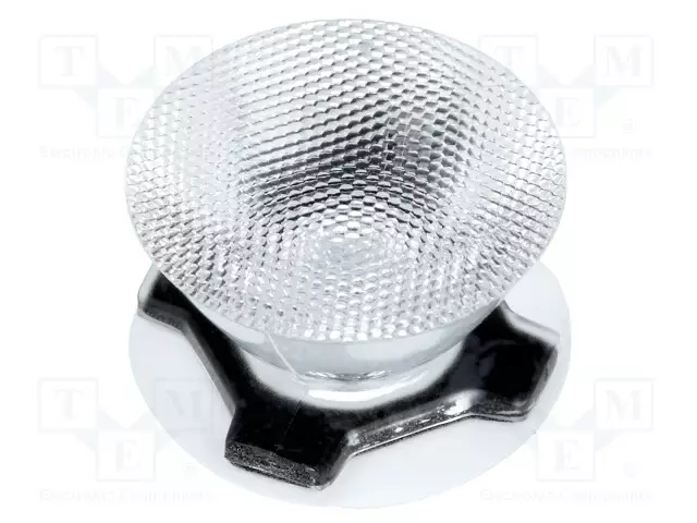 LED-LINSSI - PYÖREÄ - LÄPINÄKYVÄ - 30÷34° - KIINNITYS: TEIPPI - Linssit LEDeille - CA11268 - 1