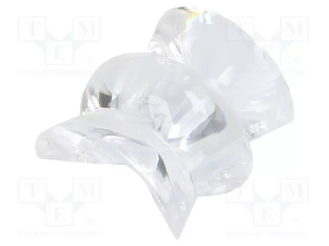 LED-LINSSI - SUORAKULMA- PLEXIGLASS PMMA - LÄPINÄKYVÄ - Linssit LEDeille - C12868 - 1