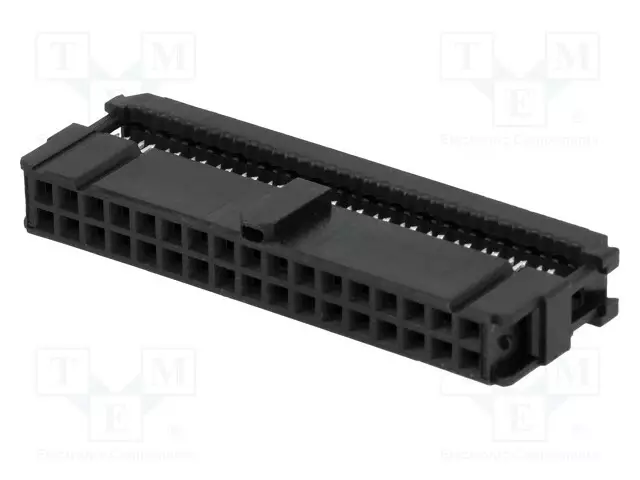 LIITIN: IDC - PISTOKE - NAARAS - PIN: 34 - SUORA - IDC - - 2,54MM - IDC liittimet - 1658621-8 - 1