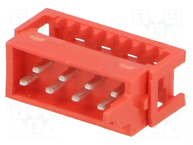 LIITIN: MICRO-MATCH - PISTOKE - UROS - PIN: 8 - MICRO-MATCH INDUSTRIAL - Micro-Match liittimet, rasteri 1,27mm - AMP-7-215083-8 - 1